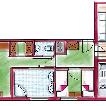 公寓 Anblick With View *